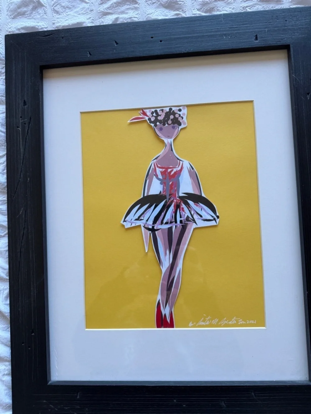 Title “Ballerina” By Sinta Margot Handmade Hand Crafted  New with my tags